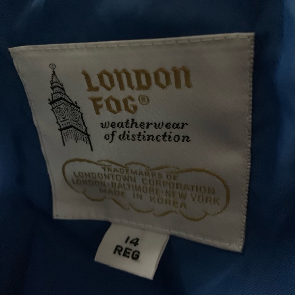 London Fog 80’s Puffer princess coat - Picture 4 of 4